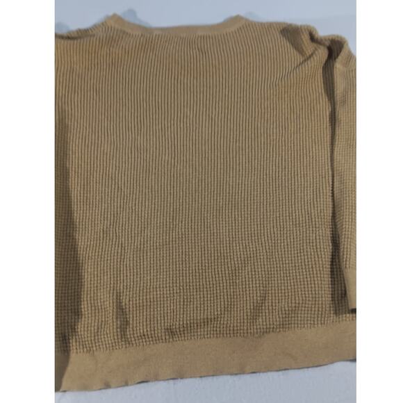 REI Co-op Wallace Lake WaffleKnit Cotton Sweater Xl 100% Cotton Relaxed Crewneck - Picture 9 of 9